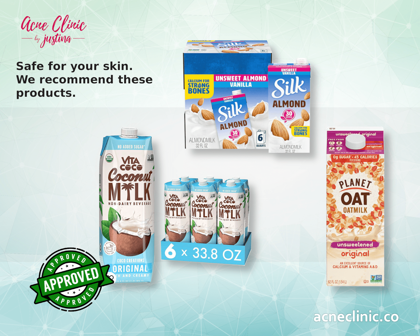Acne Safe Milk Alternatives